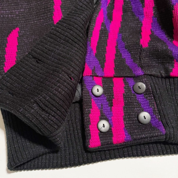 Vintage 80s Alexandra Leigh Sweater Coat - Picture 8 of 14